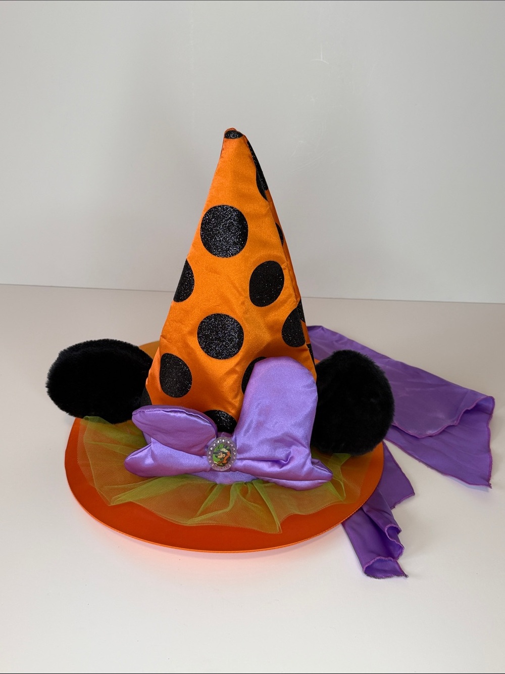 Disney Minnie Mouse polka dot witch hat